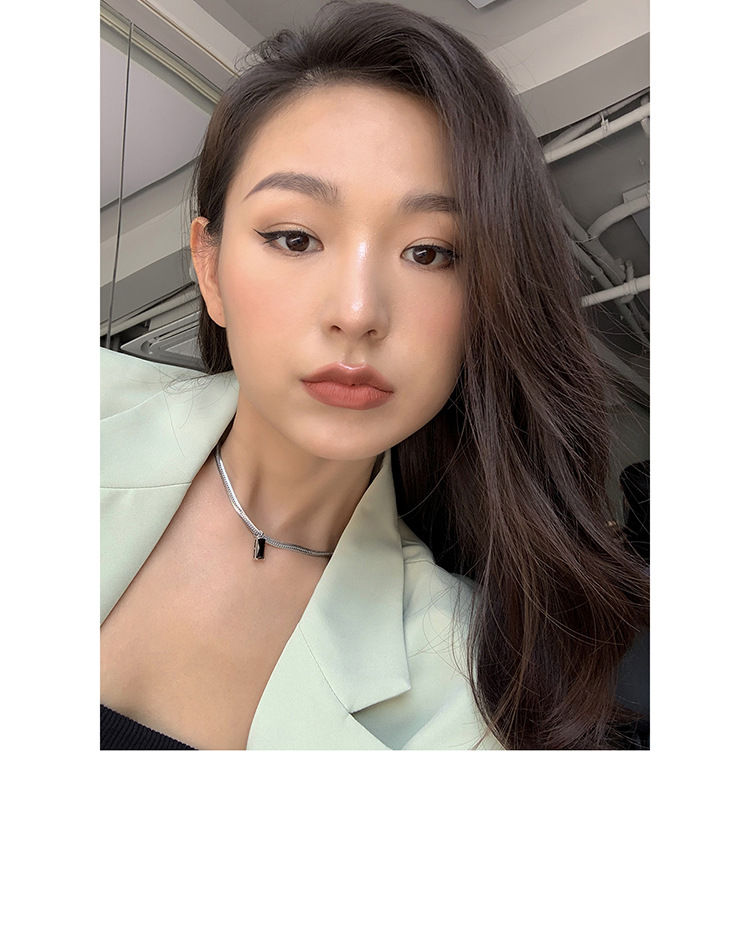 PVD Coated Gold Plating Process 18K Real Gold Plated Plating Material PVD Coated Real Gold Plated Heart Titanium Steel Waterproof Non Tarnish Necklace