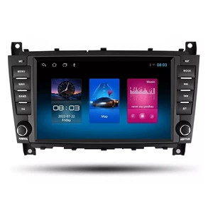 Mercedes-Benz CLK W203 Android Ağıllı Mərkəzi Ekran, Arxa Görüntü