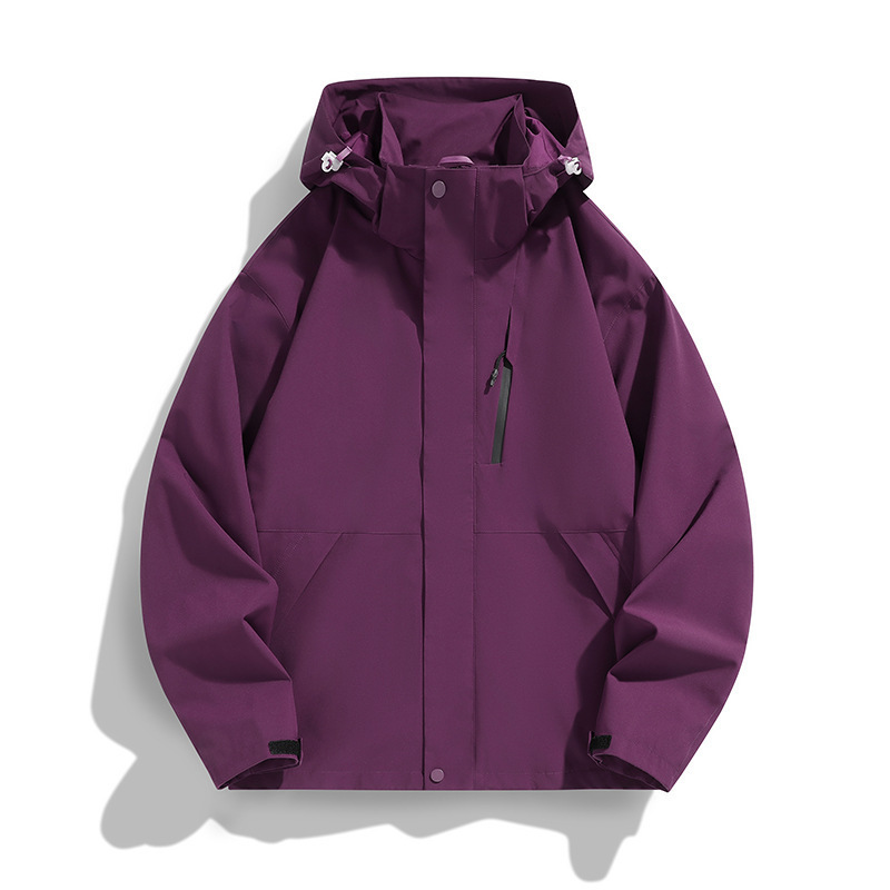 Chaqueta Cortavientos Deportiva de Montaña MD9111, de Poliéster, Sin Forro