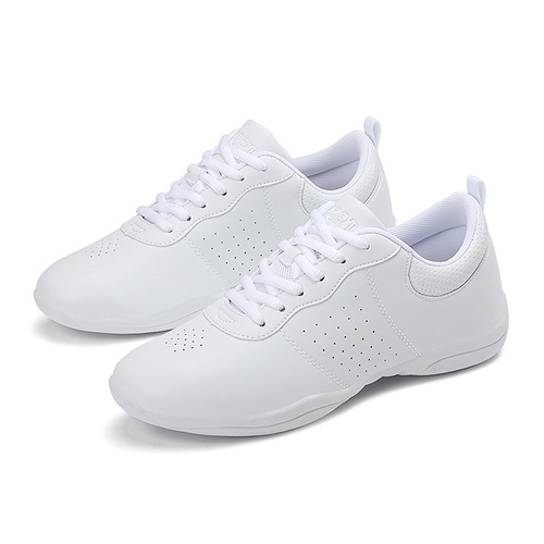 Competitive gymnastics shoes performance athletic shoes children's cheerleading shoes women's training competition soft soled white shoes