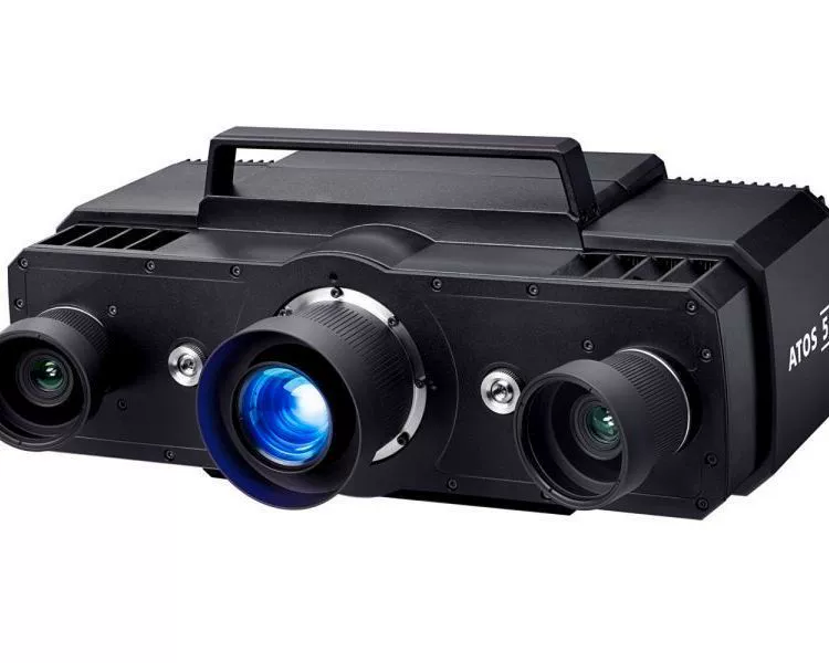 Трехмерный лазерный сканирующий измерительный прибор Zeiss ATOS 5, полностью автоматический промышленный 3D лазерный сканер