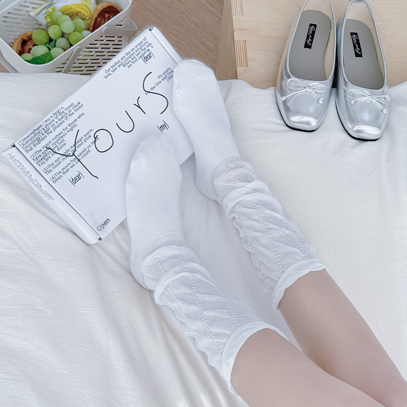 Calcetines para mujeres de verano delgadas que absorben el sudor y transpiración anti-balling calcetines de ballet Zhuhai al por mayor