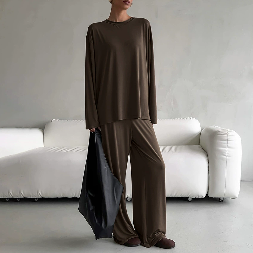 Эластичный вязаный набор для дома, Oversize европейского стиля, 95% хлопок 5% спандекс