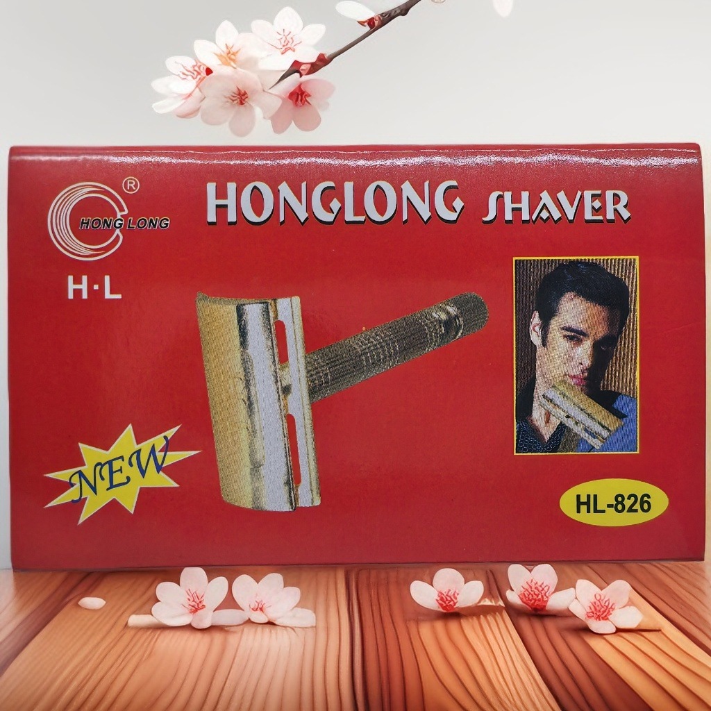 826 metal manual shaving blade holder old-fashioned razor shaving blade cigarette holder 2 yuan shop supply wholesale