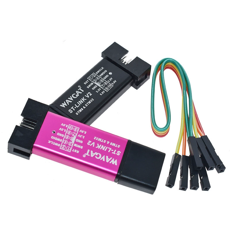 ST-LINK V2 STM8/STM32 симулятор Программатор Stlink загрузчик провод поджигатель регистратор