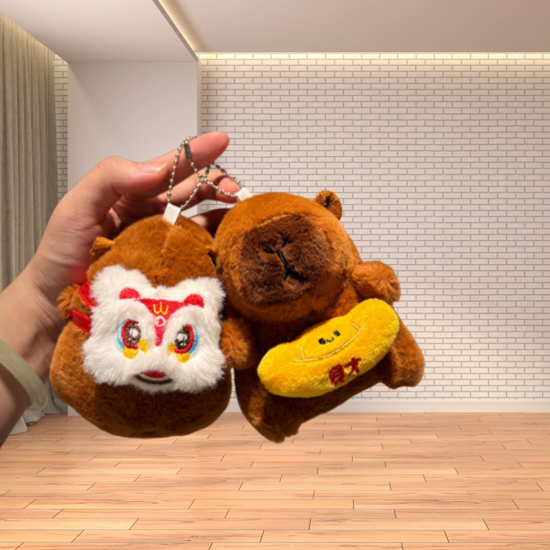カピバラぬいぐるみぬいぐるみ玩具出店誕生日プレゼント祝日人形ぬいぐるみ