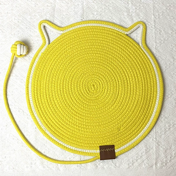 Yellow toy ball all -in -one cushion