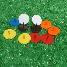 25mm球位标mark高尔夫球位标塑胶高尔夫球标定制logo源头厂家