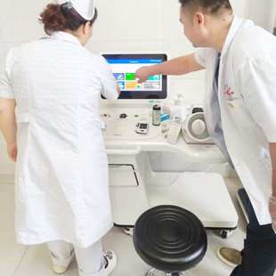 Community health self -service inspection all -in -one machine, health stations are equipped with intelligent health all -in -one machine, healthy hut