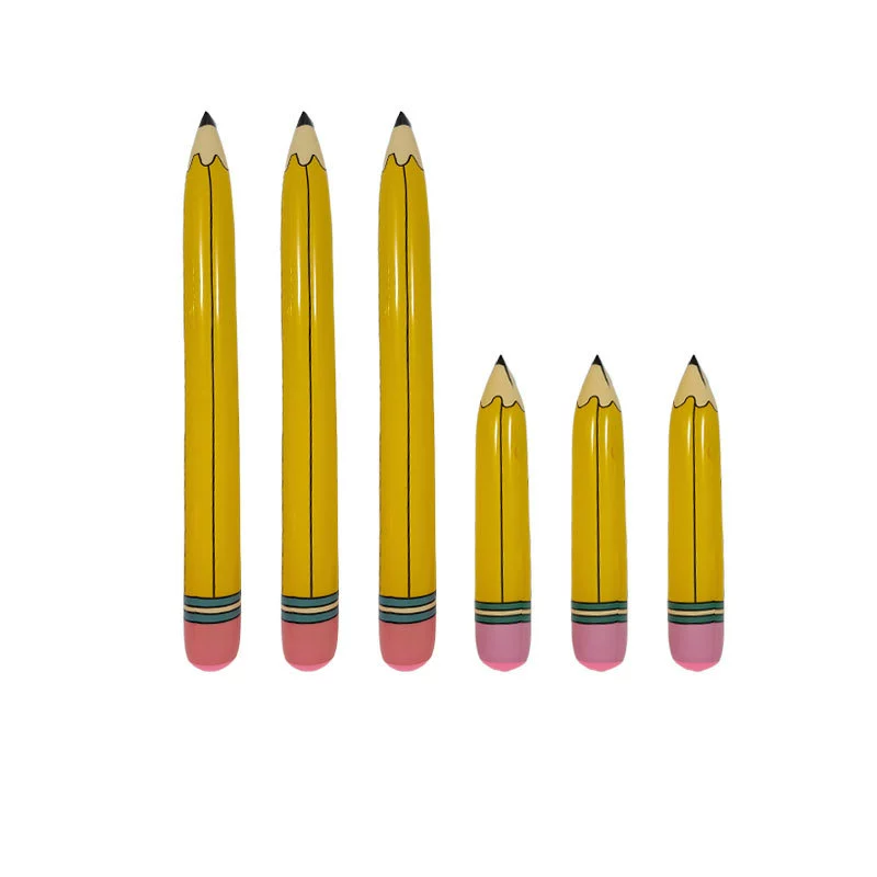 Надувной карандаш из ПВХ, детская игрушка, 115×10 см