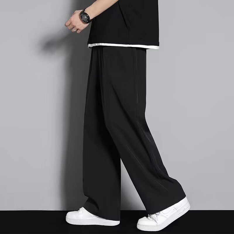 Cooling Thin Quick-Dry Straight-Leg Pants for Men, Versatile Loose Casual Pants, 2026 Summer Wide-Leg Sports Casual Men's Wear Cooling Thin Quick-Dry Straight-Leg Pants for Men, Versatile Loose Casual Pants, 2026 Summer Wide-Leg Sports Casual Men's Wear