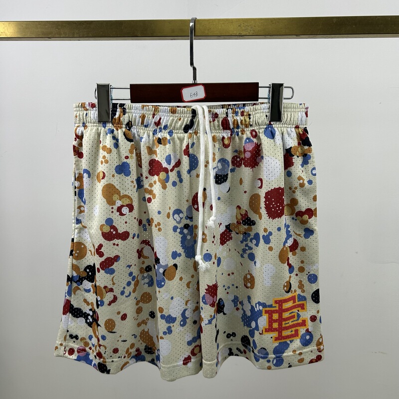 American Eric Emanuel Ee Shorts Men's and Women's Mesh Quick-Drying Quarter-Length Sports Basketball Pants