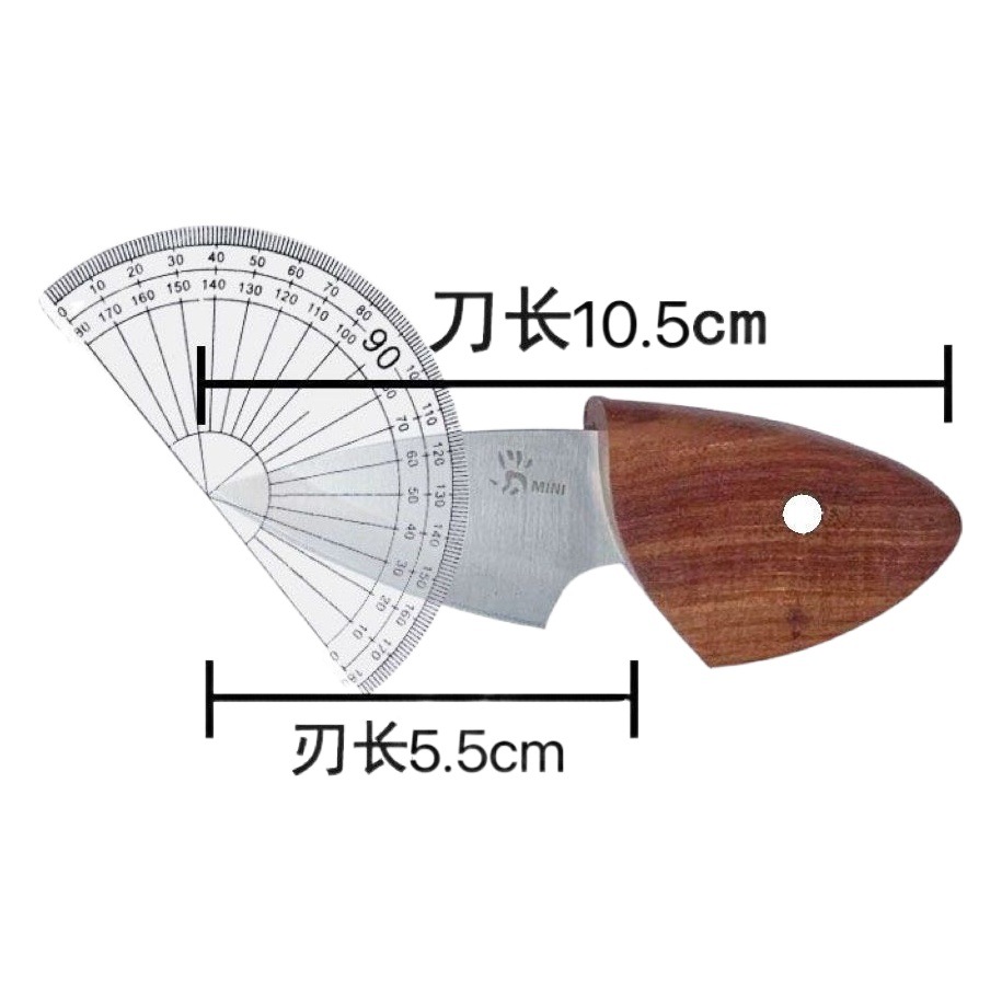 Internet celebridad mini cuchillo de fruta cuchillo expreso Cuchillo pequeño delfín gordo cuchillo de alta dureza cuchillo afilado que acampa cuchillo portátil