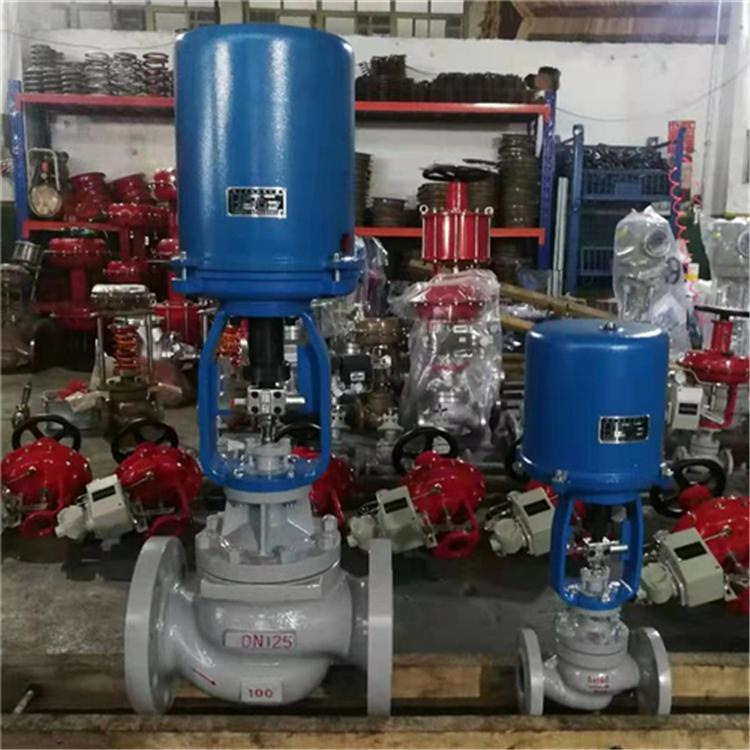 T947H-40C DN300 电动锅炉给水调节阀 电动套筒调节阀 T947F-40C