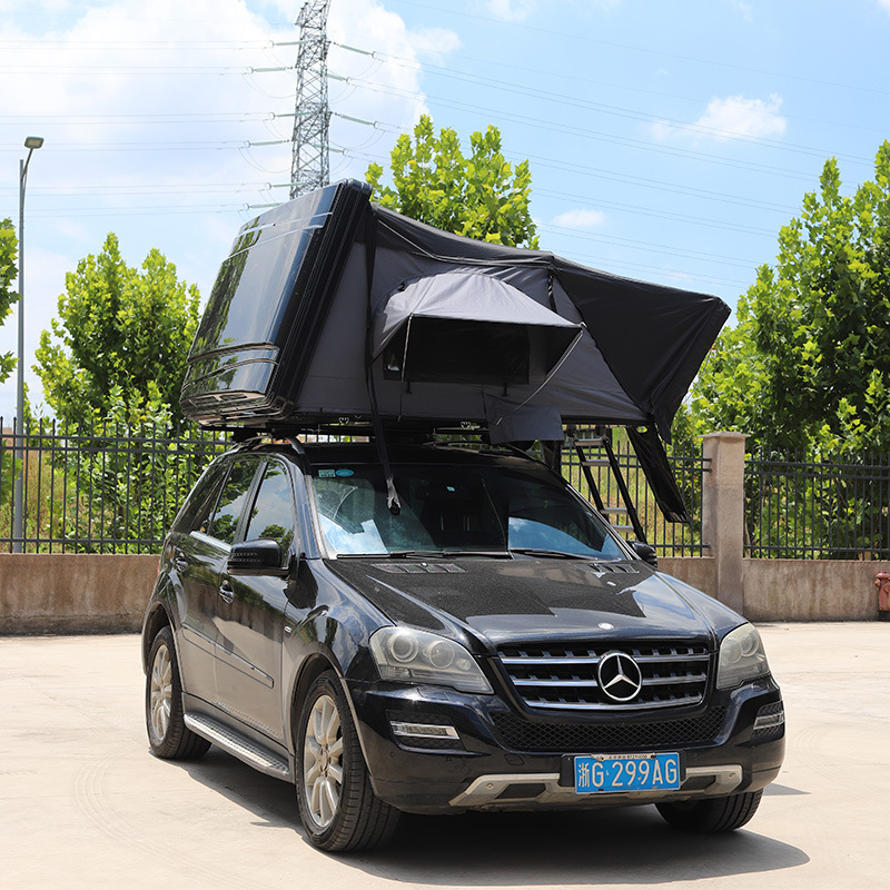 Roof Tent Outdoor Automatic Folding Suv Off-Road Vehicle Thickened Side-Flip Camping Travel Bed Car Tent
