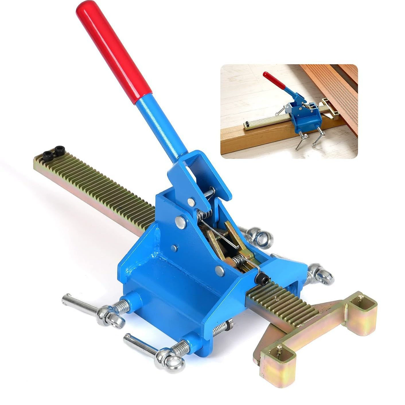 Инструмент для выравнивания палубы. Насадка для правки и фиксации изогнутых пластин для уменьшения зазоров.