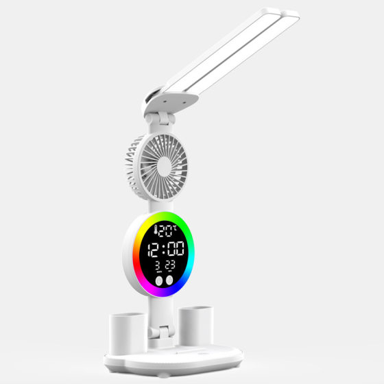 Fan Folding Eye Protection Desk Lamp Filling and Inserting Dual-purpose Learning Enough to Brighten Dormitory Reading Desk Intelligent Special Lamp for Students