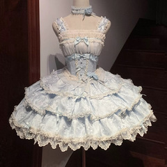 lolita洋装Doll吊带日常连衣裙公主风洛丽塔