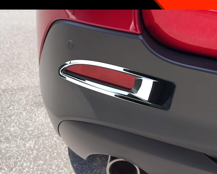 Suitable for Mazda 26 Models Cx-5 Modified Rear Bumper Fog Light Decorative Frame Abs Car Exterior Accessories