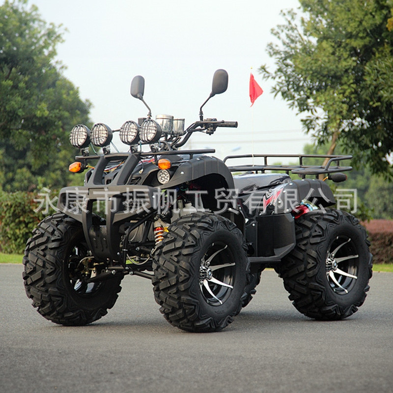 Motocicleta de playa de todo terreno gasolina Zongshen250CC transmisión de eje de montaña ATV de cuatro ruedas para adultos vehículo todoterreno de dos asientos