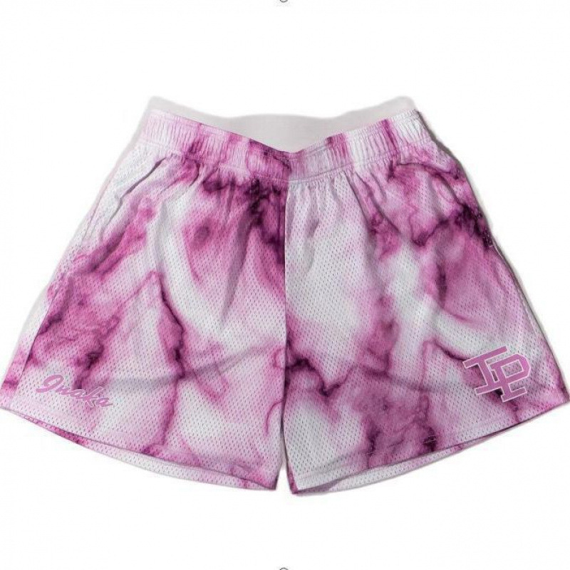 2023 New Fashion Ee Cartoon Tie-Dye Shorts Cosplay Beach Pants Novelty Digital Printed Sports Pants