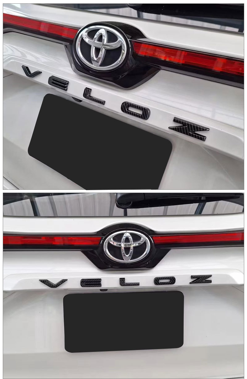 Suitable for Toyota Toyota VELOZ outer handle door bowl sticker door handle decorative protective cover outer decoration modification