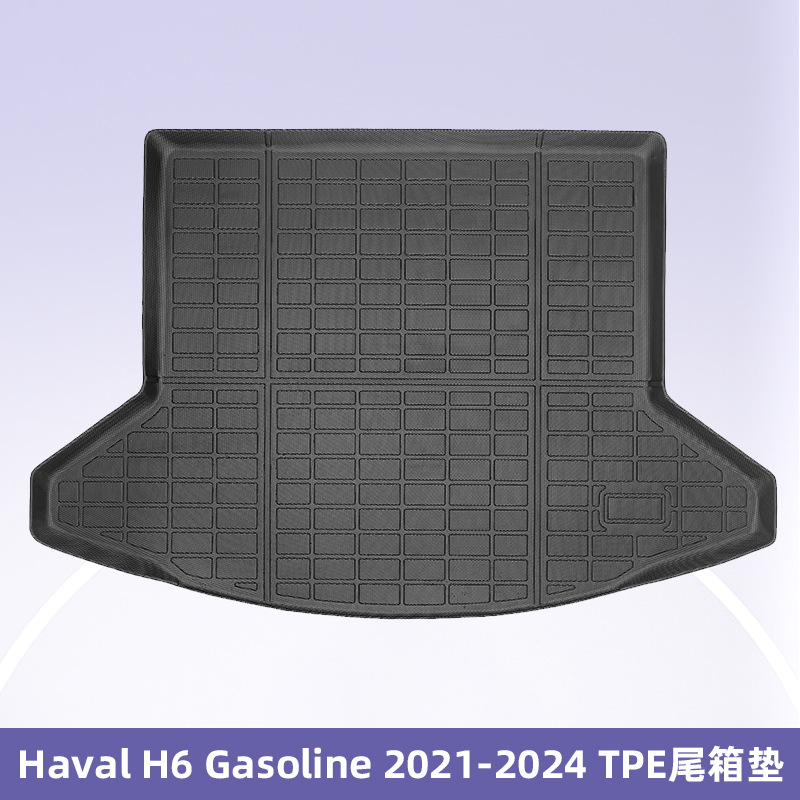 Para Haval H6 Gasoline 2021 - 2024 TPE Foot Pad 3D All Weather Backpack Pad