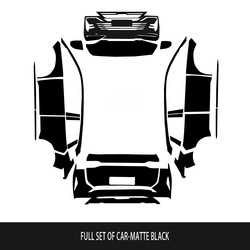 Car paint protective film Plus Invisible Car Cover - glossy-black-tpu-model-24-26-byd-song-plus