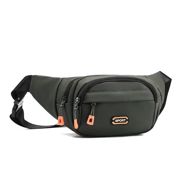 Nueva bolsa de cintura para hombres y mujeres multifuncional de gran capacidad a prueba de agua caja registradora bolsa de negocios resistente al desgaste deportes al aire libre billetera móvil