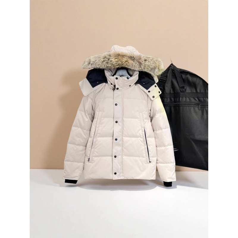 High-End Big Goose down Jacket 29 Real Wolf Fur Couple Parka Canadian 3808m Same Style Jacket for Men and Women High-End Big Goose down Jacket 29 Real Wolf Fur Couple Parka Canadian 3808m Same Style Jacket for Men and Women