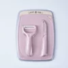 Pink (long-handled melon shaving)