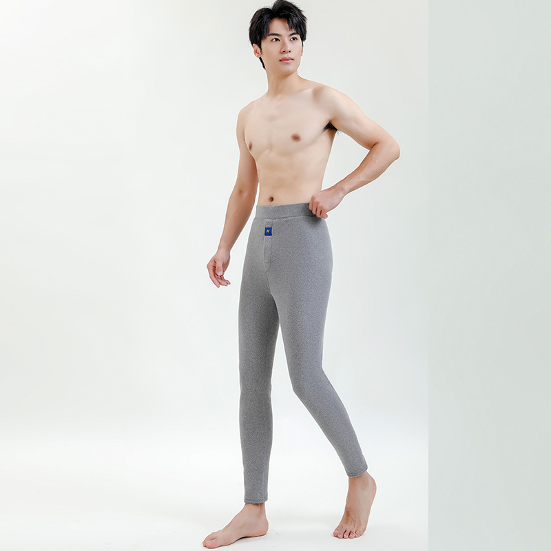 Pantalones cálidos de lana de cordero para mujer más terciopelo más grueso terciopelo alemán catiónico anti-pilling pantalones de algodón pantalones de algodón de fondo caliente para hombres
