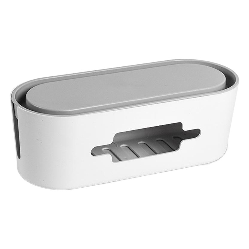 Caja de almacenamiento de alambre del hogar cable de alimentación de escritorio enchufe cargador de placa caja de cable de enchufe de almacenamiento caja de organización