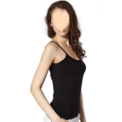 Women's thin Korean-style camisole for spring and summer—perfect as an innerwear piece, sexy, versatile, and ideal for students. Tight-fitting, slimming bottoming shirt for layering—also serves as underwear.