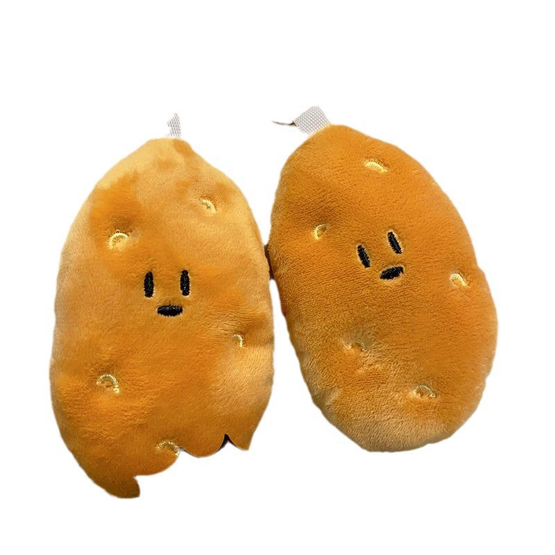 Cute doll, plush pendant, creative keychain for elementary school students