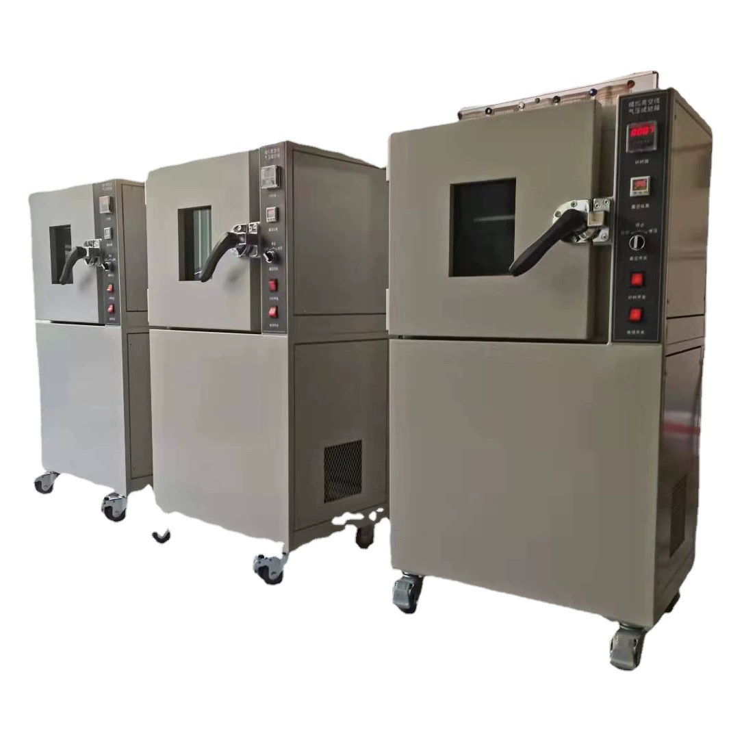 Индивидуально изготовленная производителем имитационная камера для испытаний при низком давлении в условиях высокой высоты, вакуумная камера для испытаний в условиях влажной и жаркой среды.