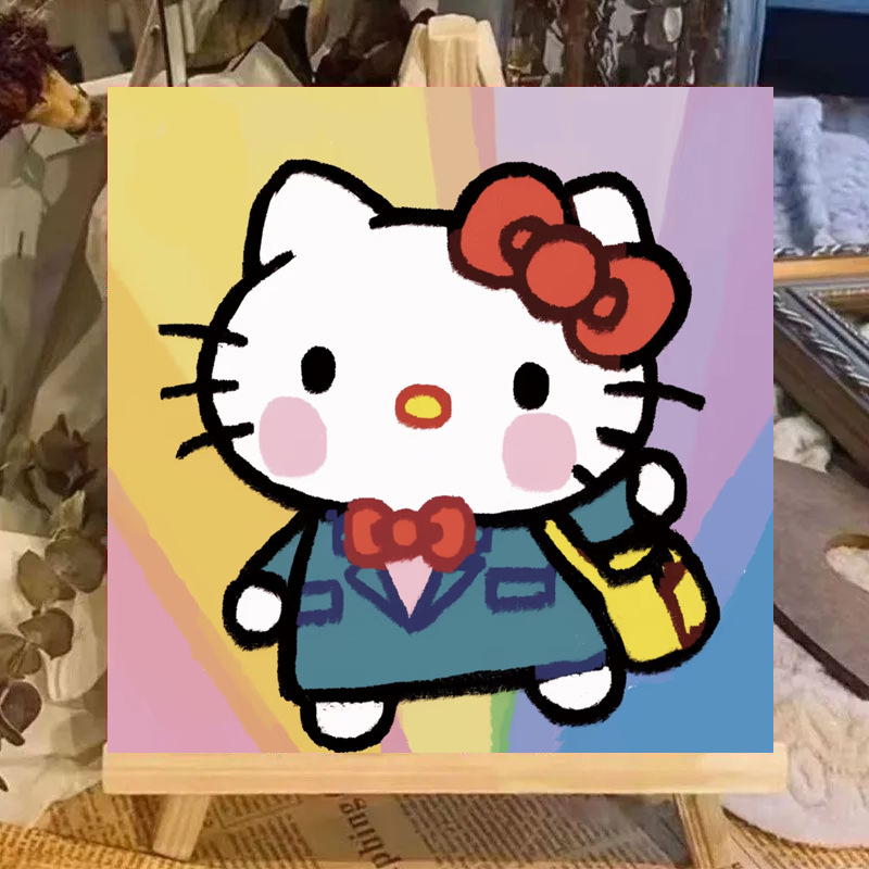 R078 / 20*20cm paint+brush+backing board