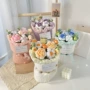 仿真带灯成品手提式花束