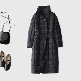 羽绒服;休闲裤;女式衬衫