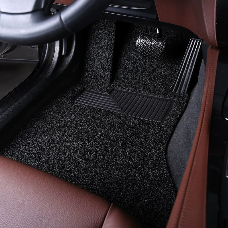 Автомобильный шелковый коврик для ног Автомобильный коврик для защиты от грязи