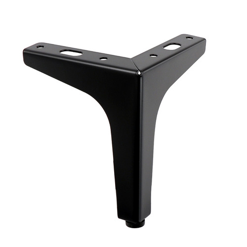Jinnat metal bedside table legs, three-pronged right-angle cabinet legs, coffee table legs, light luxury style table support column legs