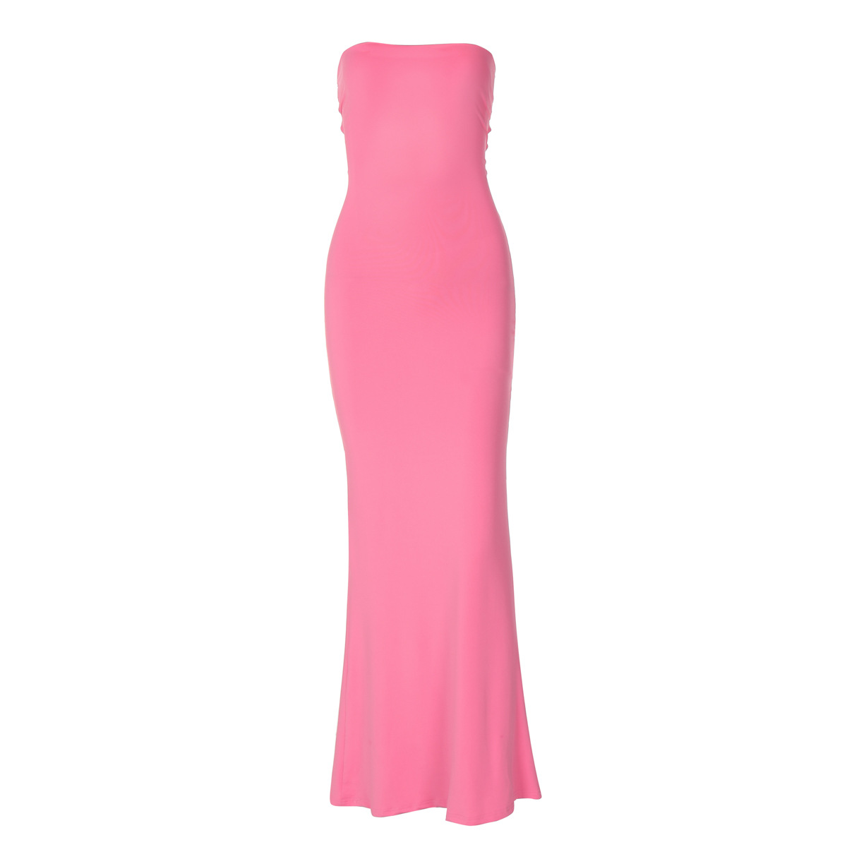 200g Weight Midi Dress Dress Length Type Sleeveless Sleeve Length Trumpet Dress Dresses Type Sleeveless Sleeve Type Spandex, Polyester, Milk Fiber Fabric Type Daily Occasion Boat Neck Neckline Slim Fit Type Solid Color Pattern Summer Season Streetwear Style Backless Craft Wholesale Women's Streetwear Backless Solid Color Daily Boat Neck Sleeveless Trumpet Dress 13