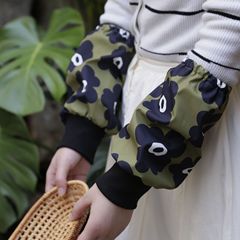 New creative printed water-repellent sleeves, household literary and artistic oil-proof sleeves, stain-resistant long adult sleeves