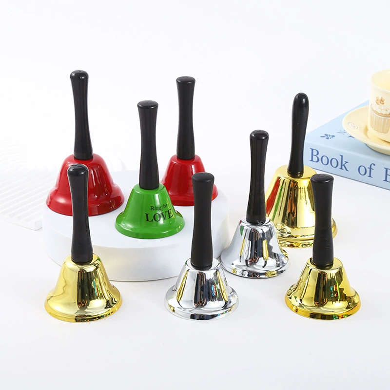 Производитель 65мм75мм красочный металлический колокольчик праздничный подарок рождественский колокольчик 90мм100мм золотой