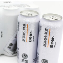 包邮胖东来啤酒500毫升Beer精酿小麦啤酒东来品质麦汁浓度12