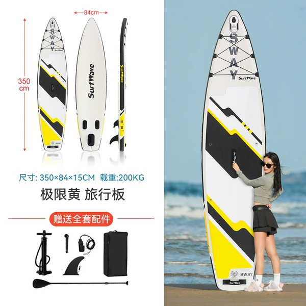 Long longboard, life jacket