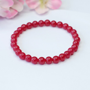 Juyu Ruby Bracelet Red Gang Stone Bracelet Caibao Jewelry Women's Factory Wholesale CB3101310