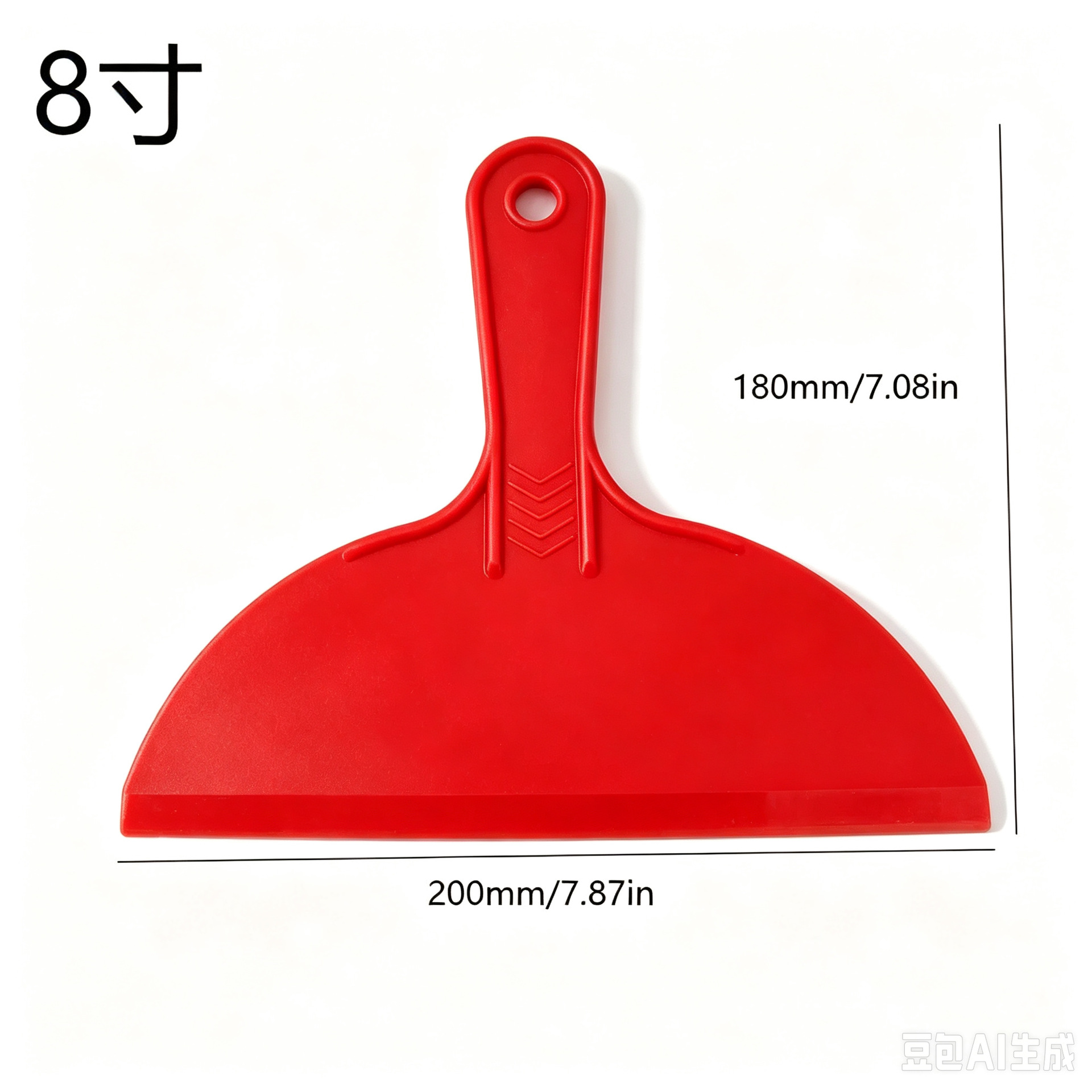 Espátula de plástico papel pintado de plástico raspador cuchillo de masilla raspador de silicona raspador de película de coche