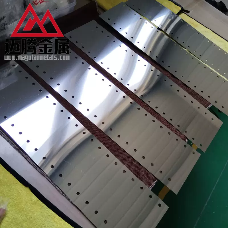 镜面钼片 耐高温高温钼板 真空炉钼隔热片 光亮钼加热片 高纯钼片