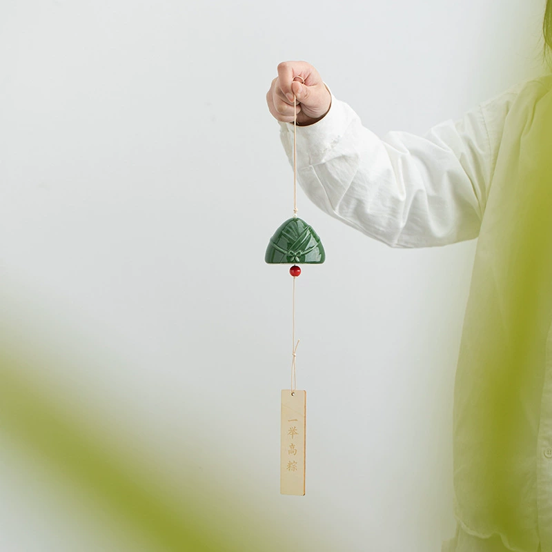 Домашние колокольчики в китайском стиле, подвесные украшения, украшения для двора, керамические креативные украшения ручной работы, изысканные подарки на день рождения